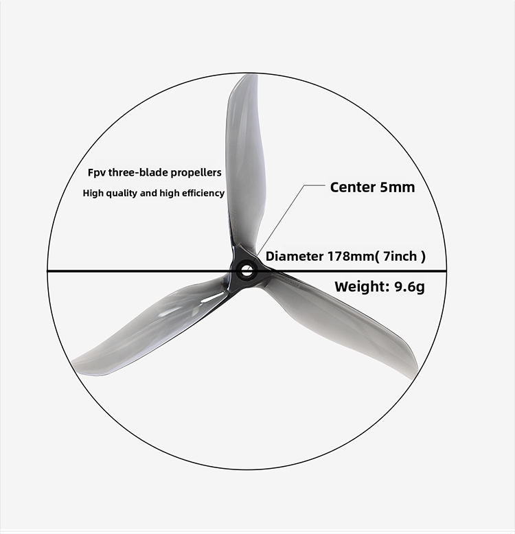7 Inch Propellers 70*4.5″