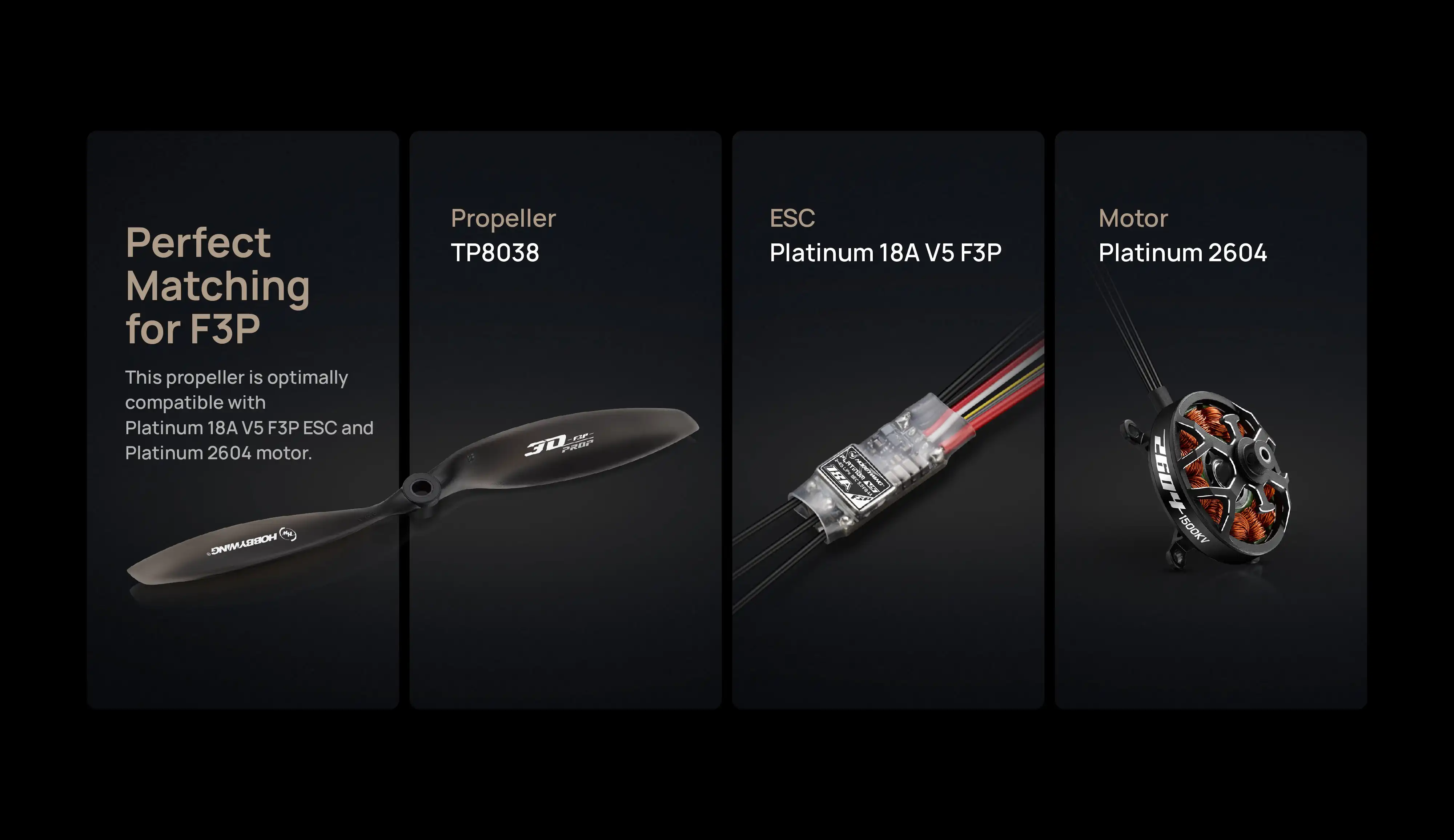 HOBBYWING TP8038 3D Propeller Launches, Elevating the F3P Indoor 3D Flying Experience4