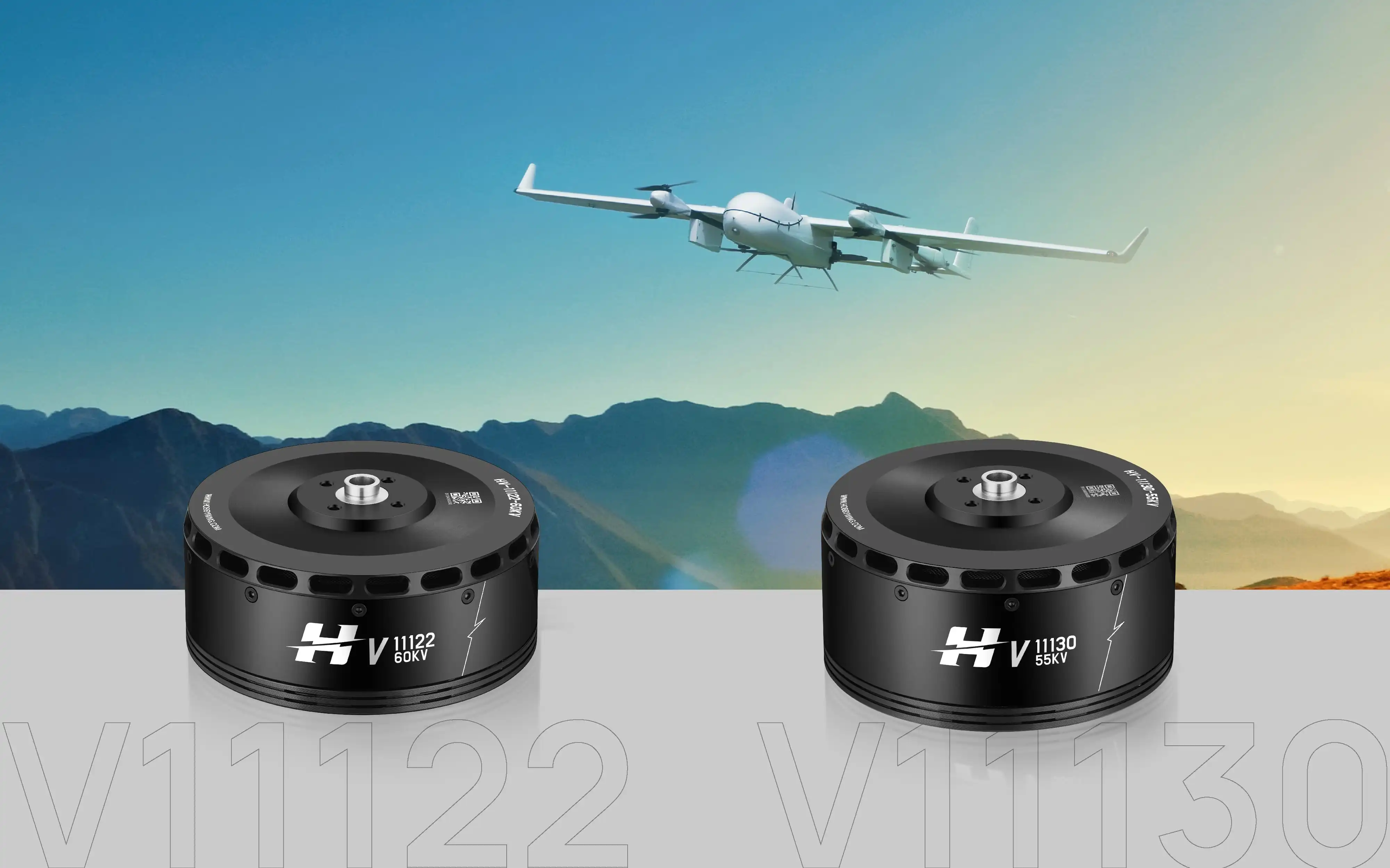 HOBBYWING V-Series Motors Empower 100kg VTOL Drones for All-Weather Missions-2