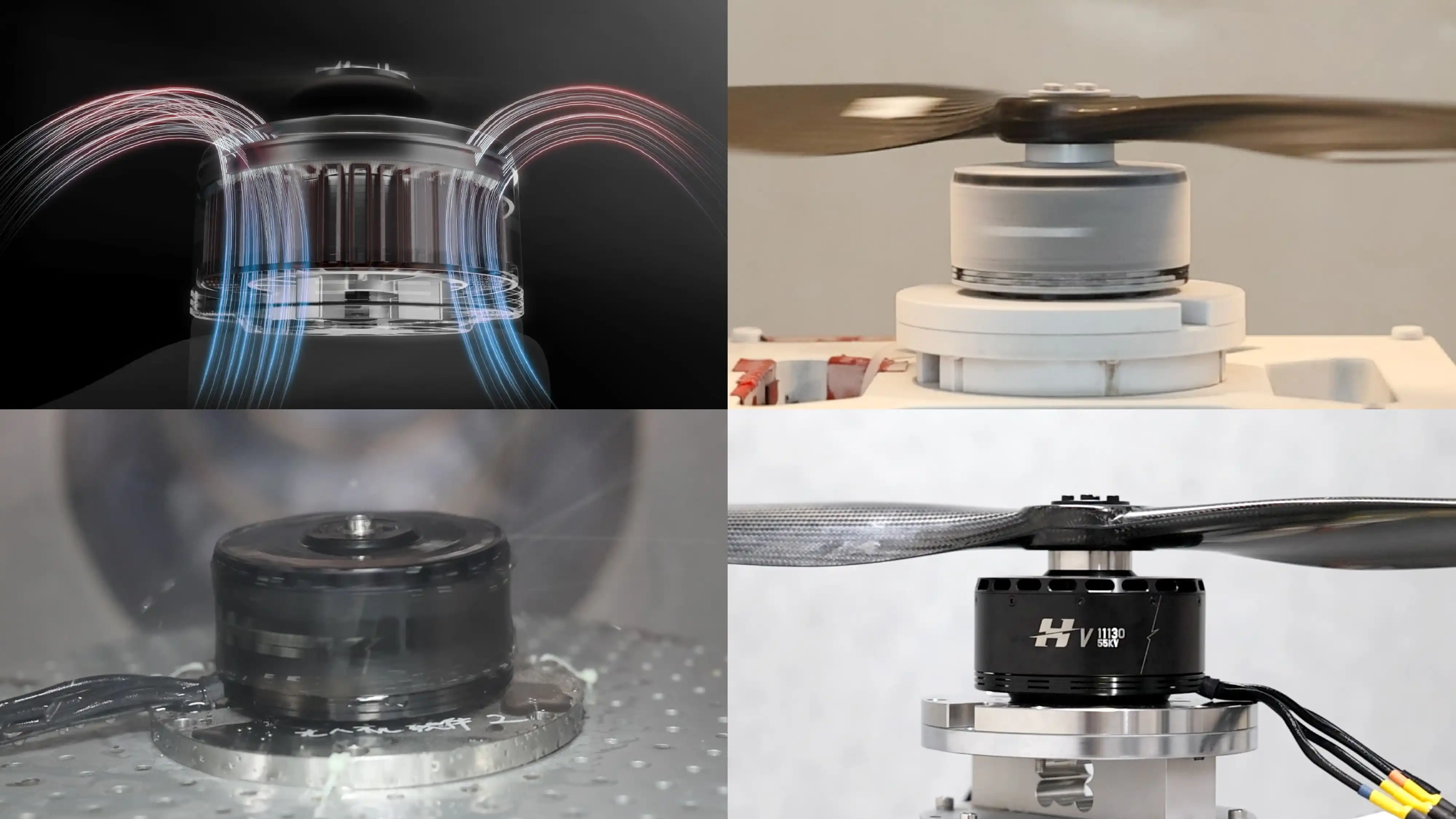 HOBBYWING V-Series Motors Empower 100kg VTOL Drones for All-Weather Missions-4