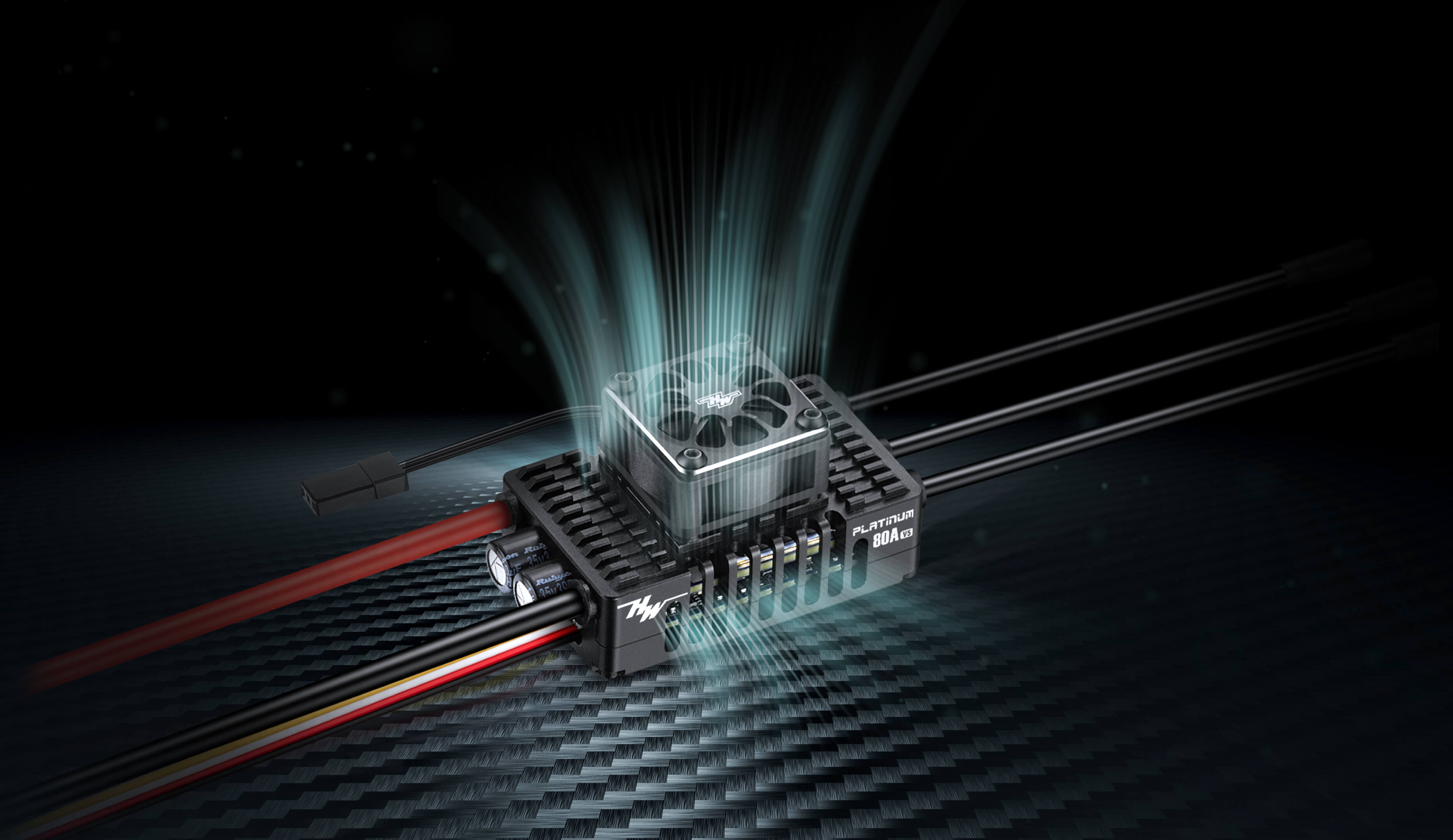 Platinum 80A V5 ESC Next-Level Cooling Performance for Demanding Flights-1