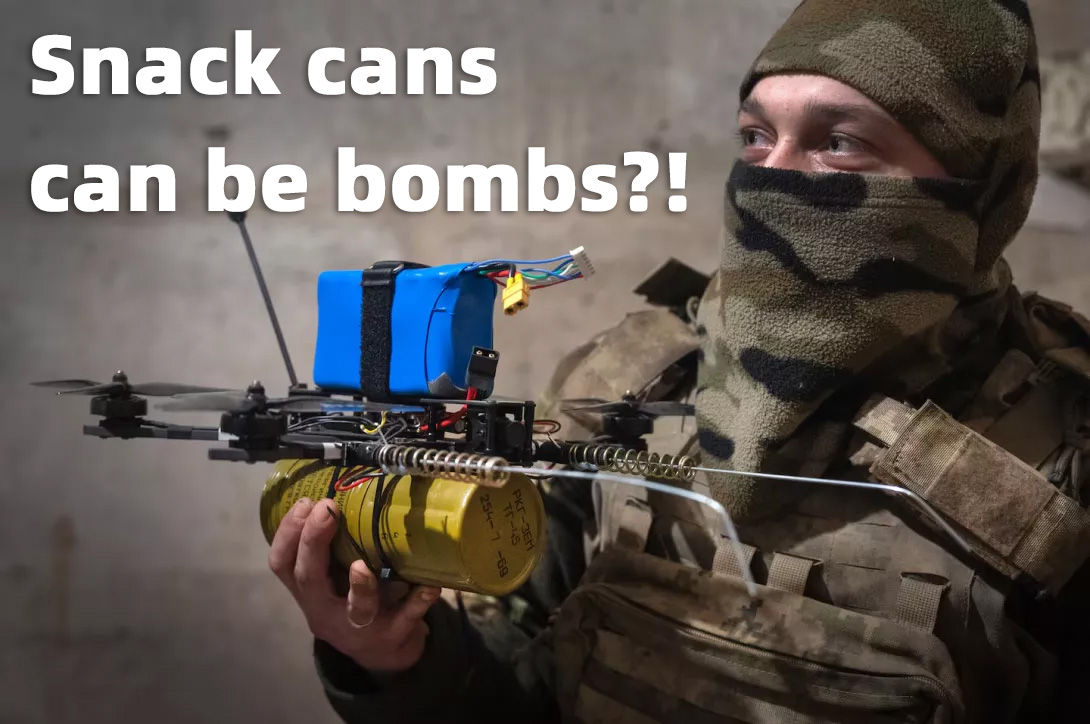 Pringles Cans as Drone Bombs Ukraine's Battlefield Ingenuity Redefines FPV Drone Warfare in 2025 – Lessons for Heavy Lift Innovations