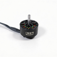 PiThrust 3115 900KV motor detail - copper winding close-up