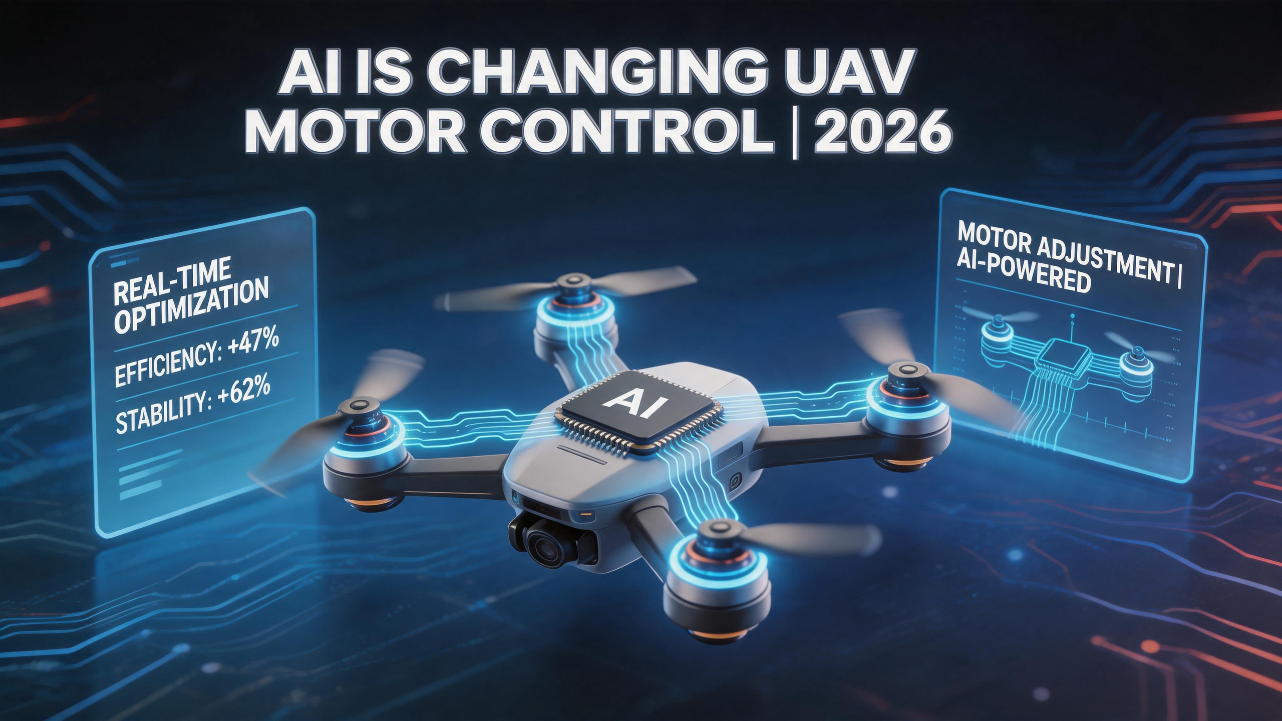 How AI Is Changing UAV Motor Control in 2026