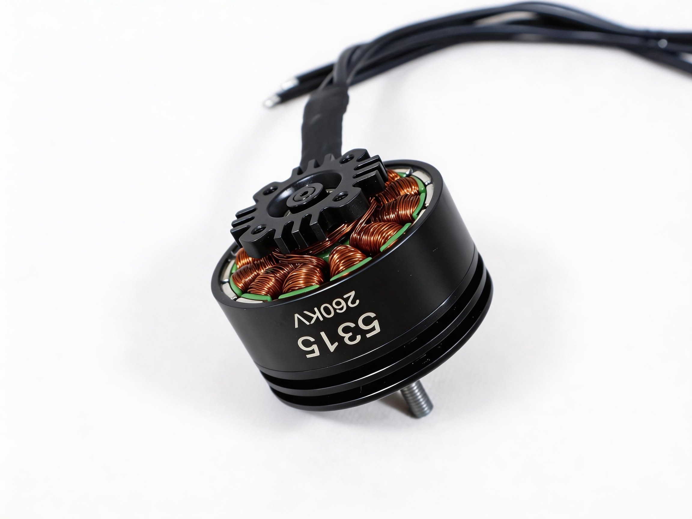Pi Thrust 5315-420KV motor installed in agricultural spraying UAV during field operation
